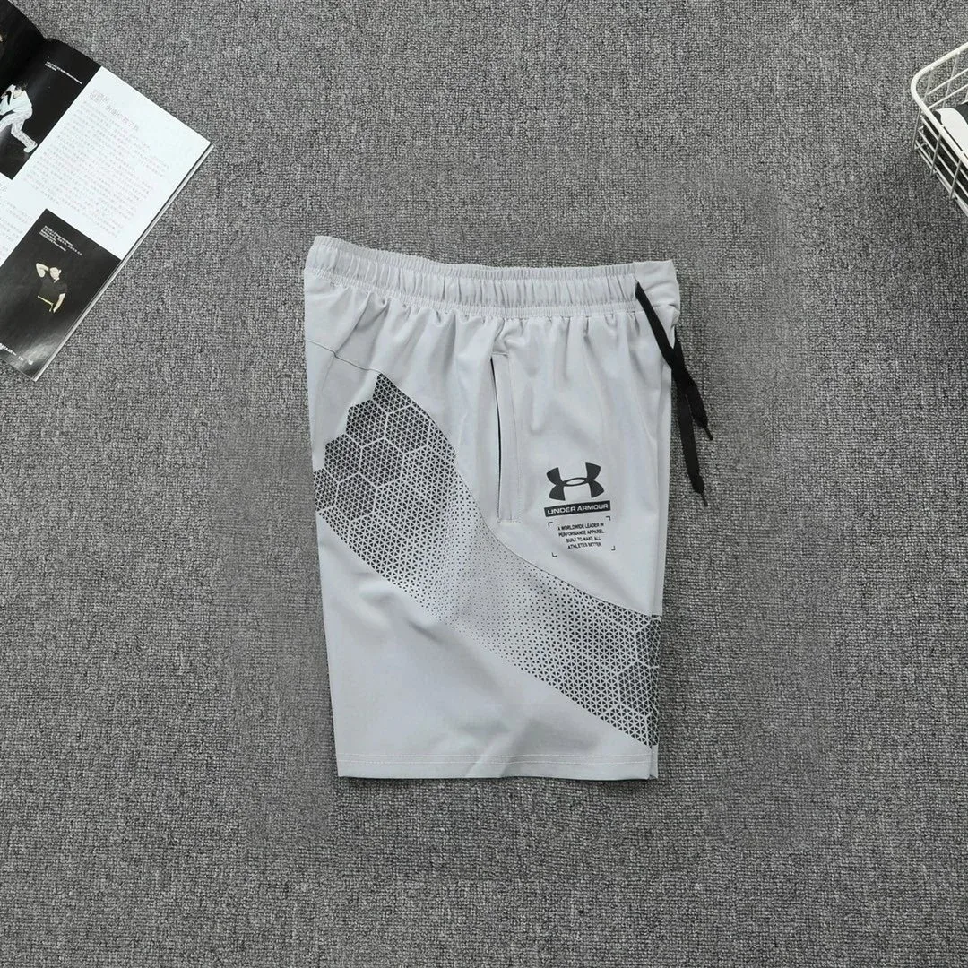 Under Armour Under Armour Grey Honeycomb Shorts Grey - 1