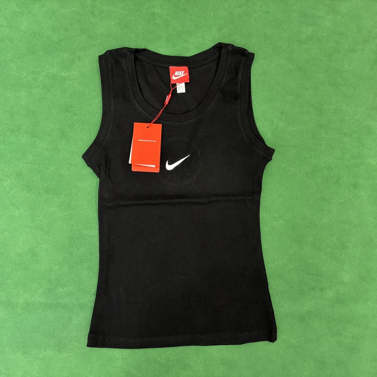 Nike Nike Black Swoosh Tank Top Women's Black - 1