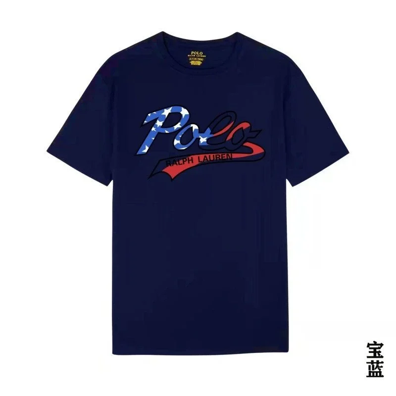 Polo Ralph Lauren Polo Ralph Lauren American Flag Polo T-Shirt Navy Navy - 1