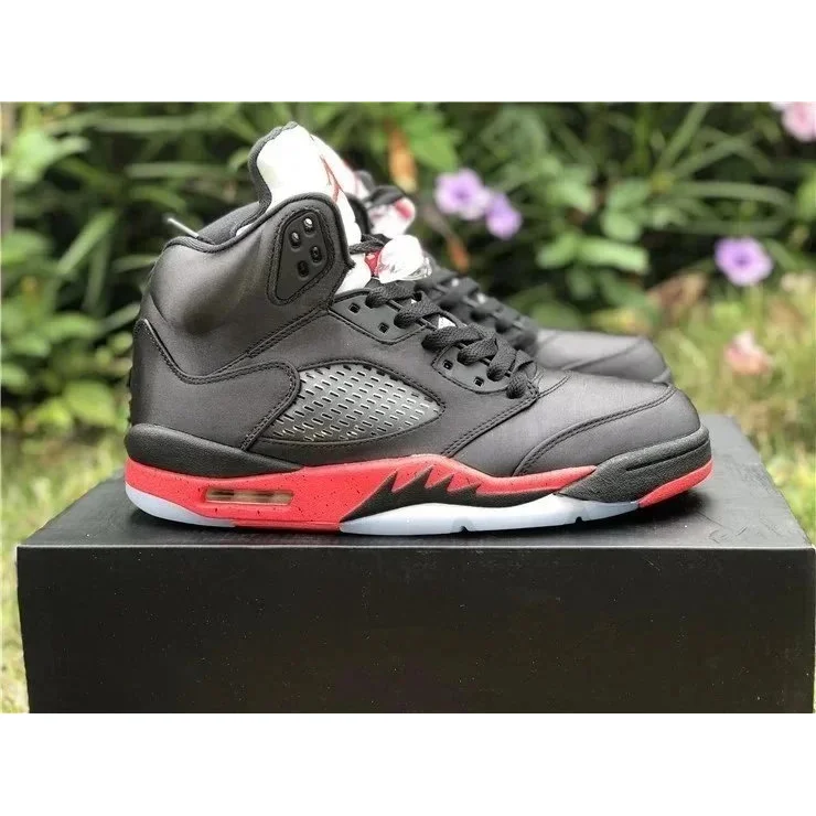 Jordan Jordan Air Jordan 5 Black/Infrared Sneaker Black
