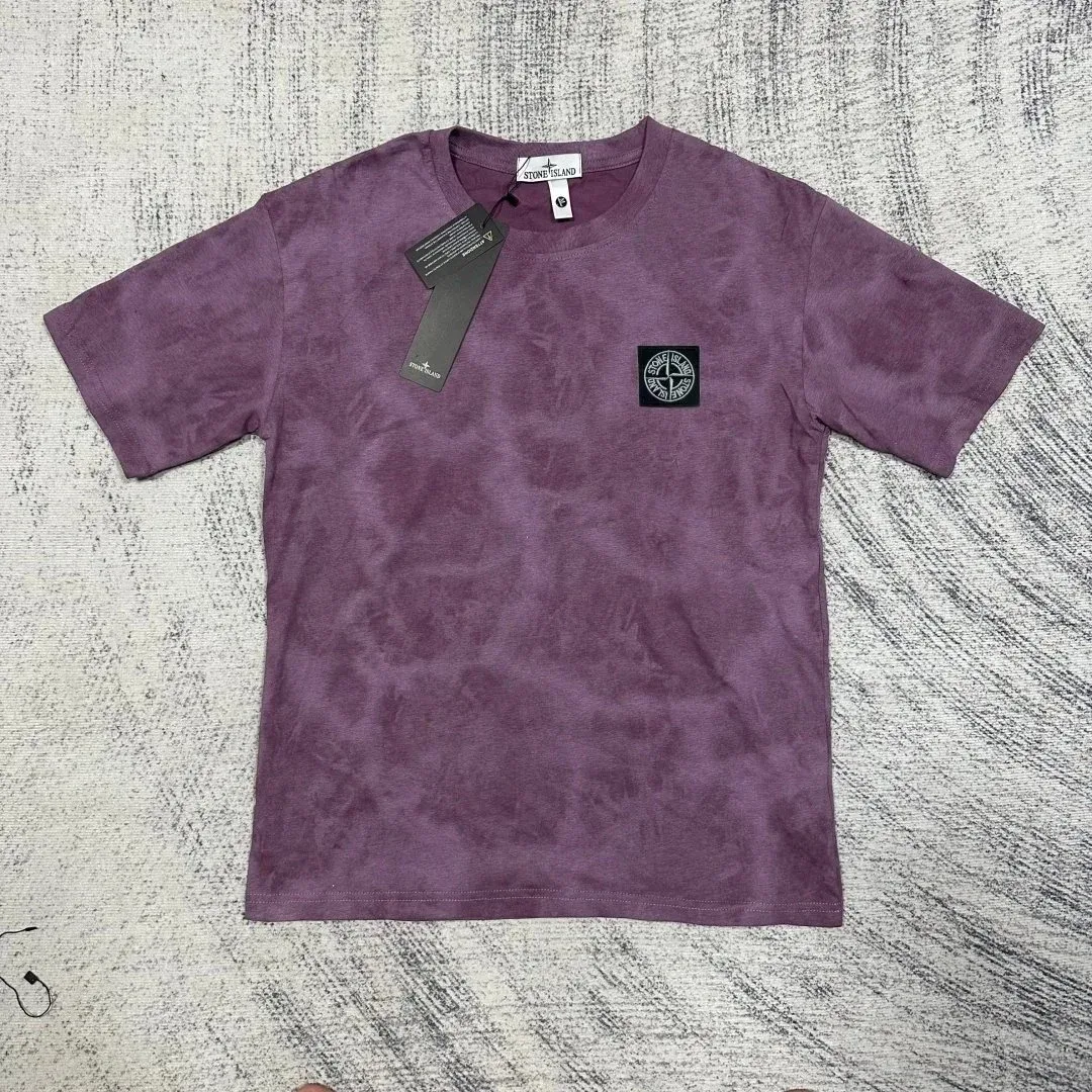 Stone Island Stone Island Purple Tie-Dye T-Shirt Purple