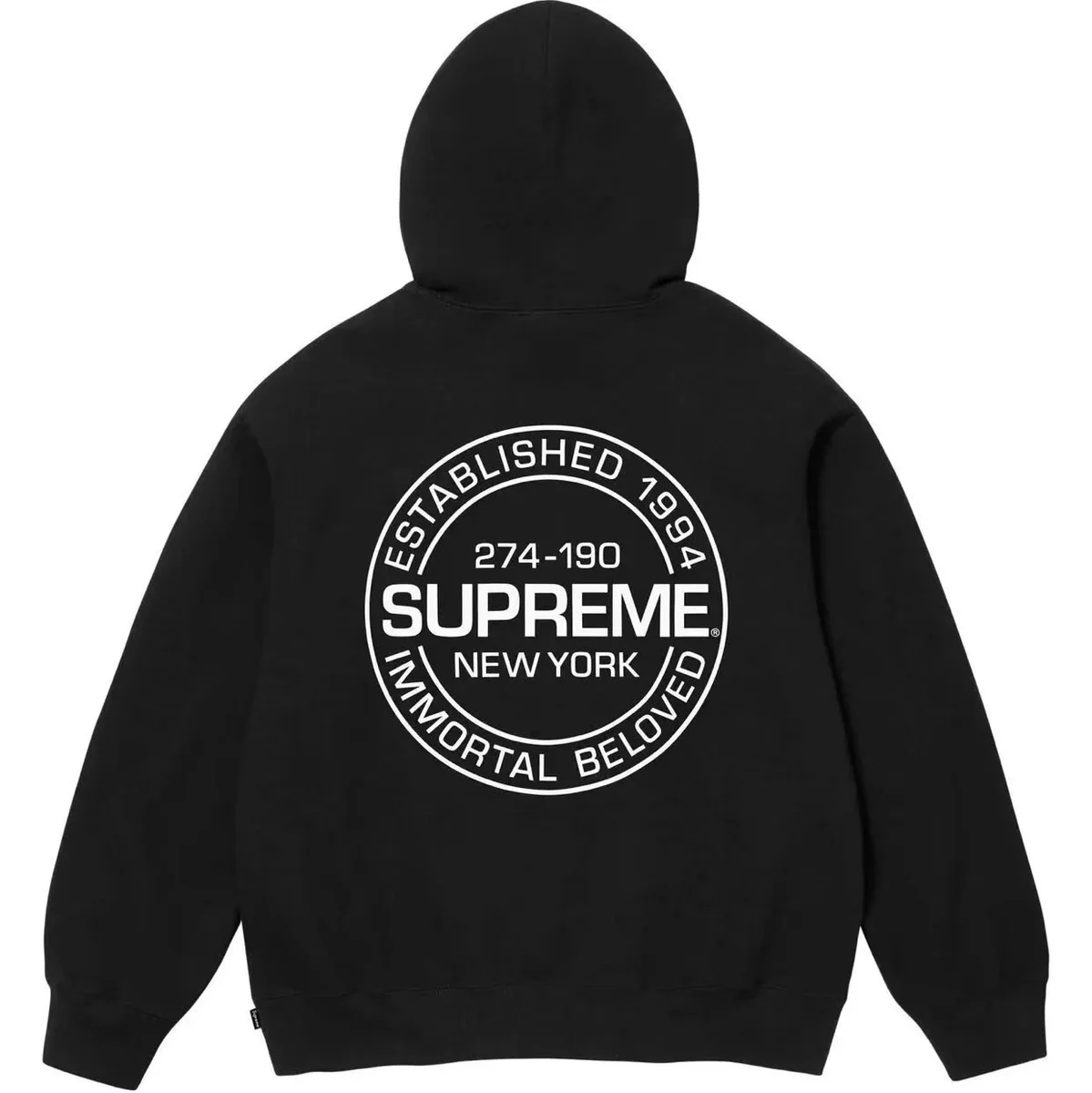 Supreme Supreme Box Logo Hoodie Black Black