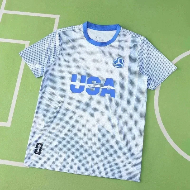 Other USA Soccer Jersey Blue/White Patterned T-Shirt Blue - 1