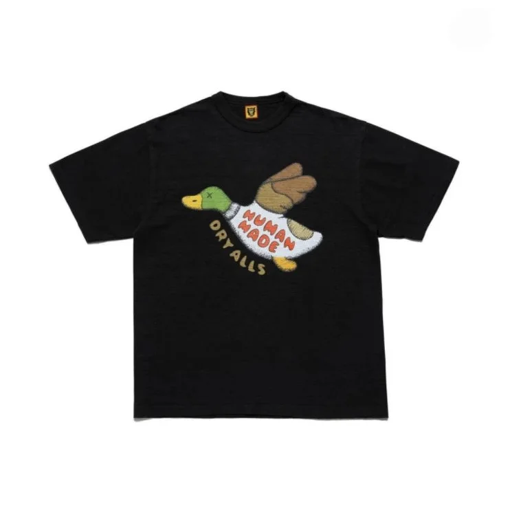 Other Human Made Dry Alls Duck T-Shirt Black Black - 1