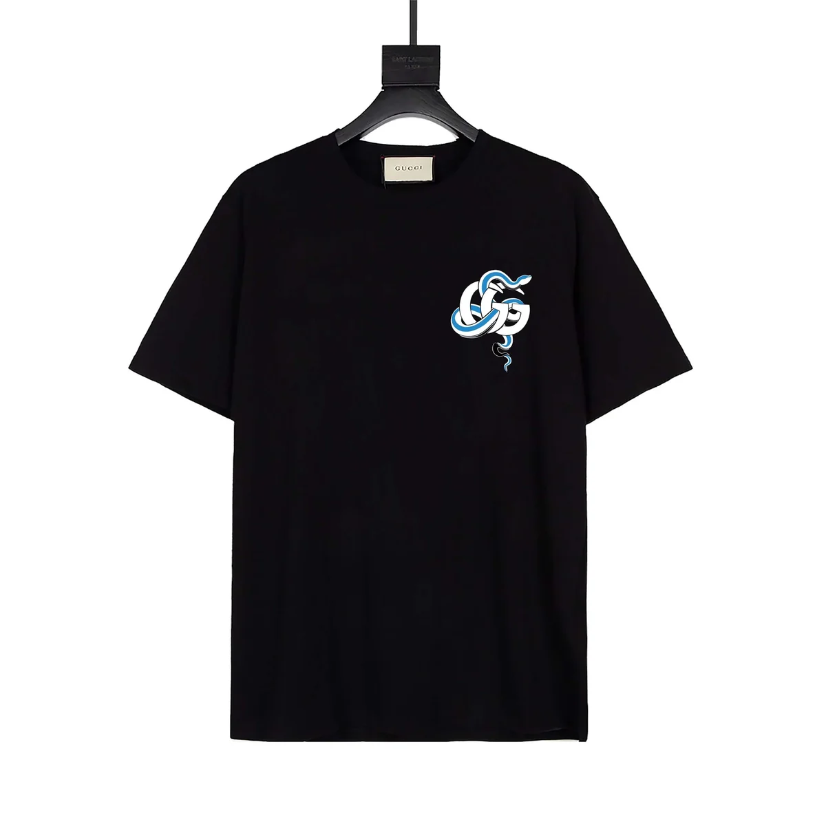Gucci Gucci Snake GG Black T-Shirt Black - 1