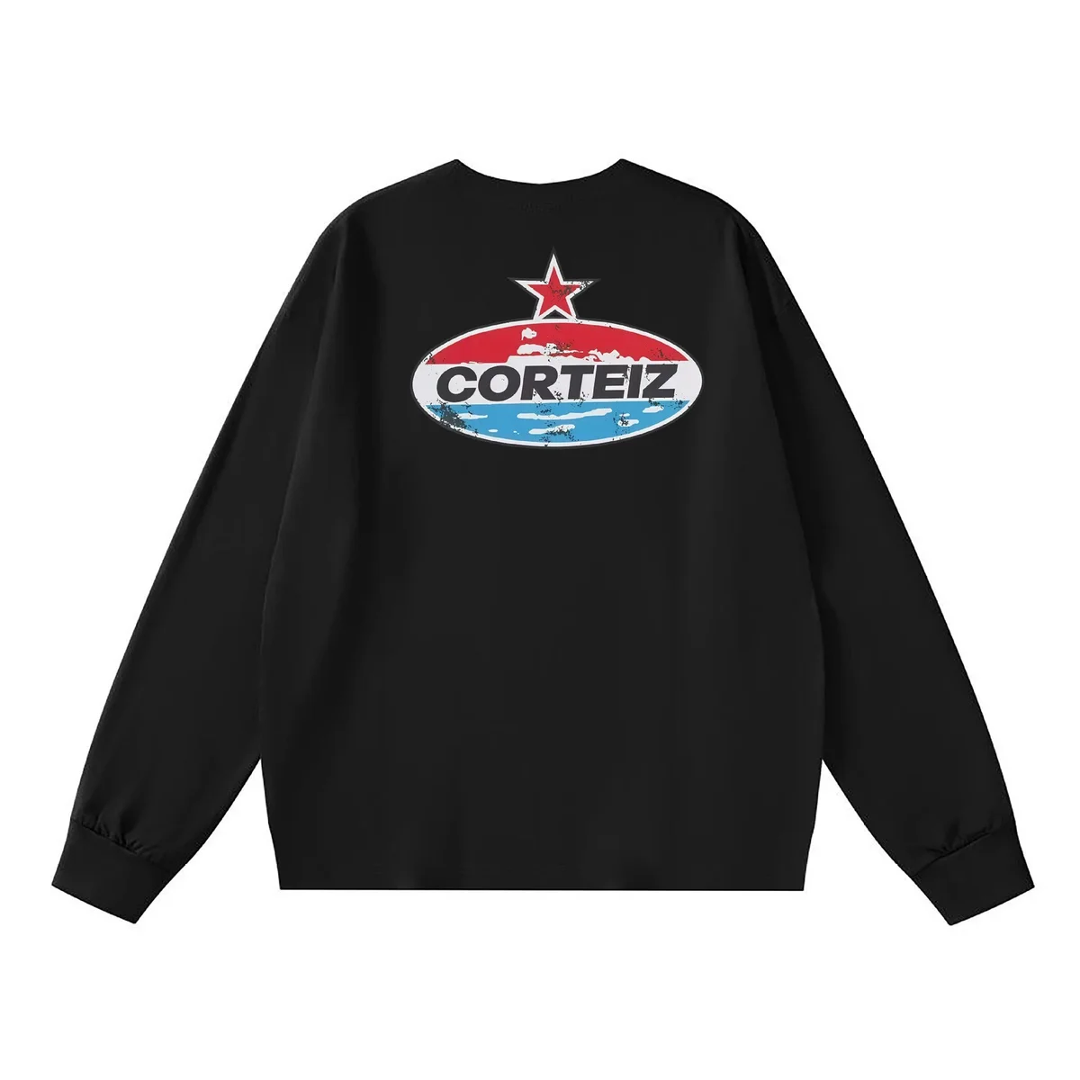 Corteiz Corteiz RTW Long Sleeve T-Shirt Black Black - 1