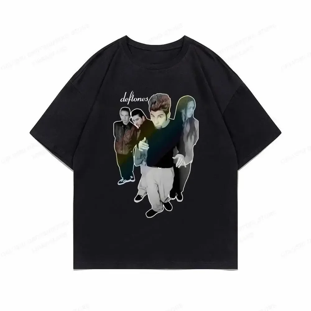 Other Deftones Band Graphic T-Shirt Black Black - 1