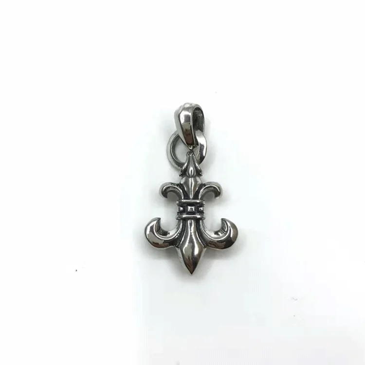 Chrome Hearts Chrome Hearts Fleur de Lis Pendant Necklace Silver - 1