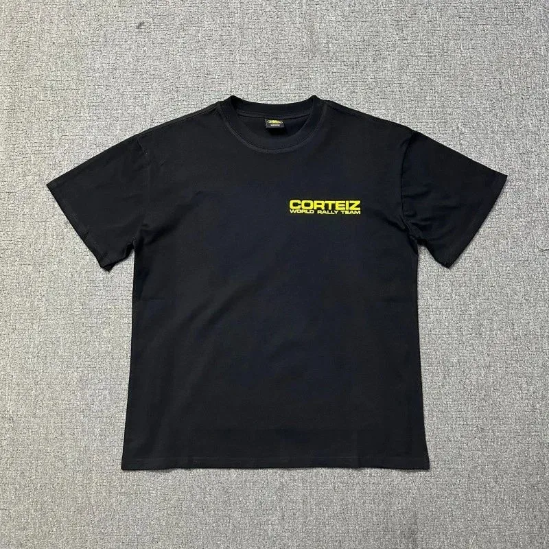 Corteiz Corteiz World Rally Team Black T-Shirt Black - 1