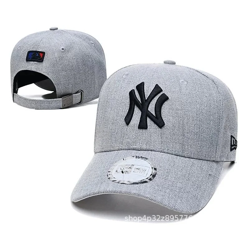 New Era New Era 9FORTY NY Heather Grey Baseball Cap Grey - 1