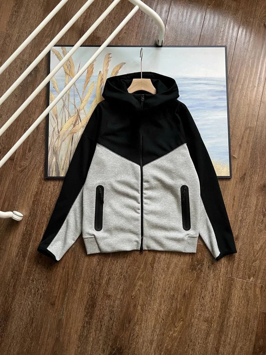 Other Black and Grey Hooded Jacket Grey - 1