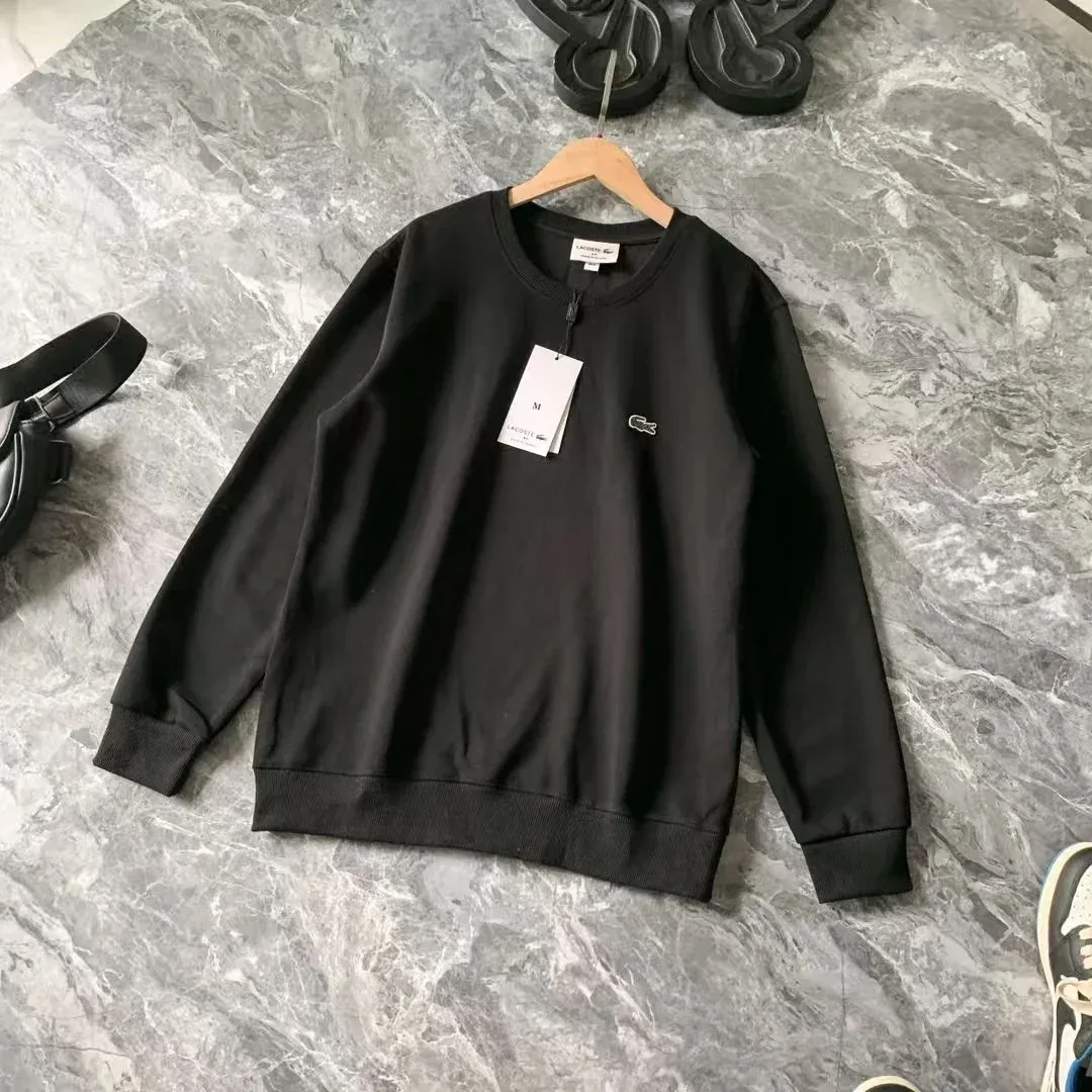 Lacoste Lacoste Classic Crocodile Black T-Shirt Black - 1
