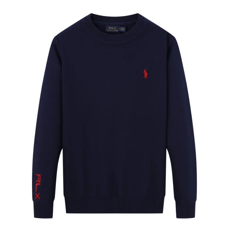 Polo Ralph Lauren Polo Ralph Lauren Navy RLX Logo Sweater Navy - 1