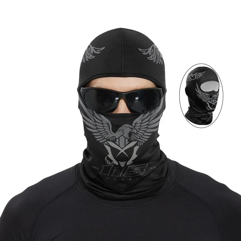 Other Unisex TT-331 Black Wings Face Mask Black - 1