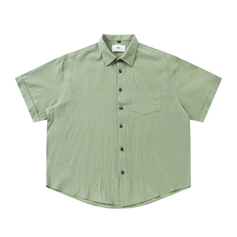 WACKO MARIA WACKO MARIA Green Short Sleeve Shirt Green - 1