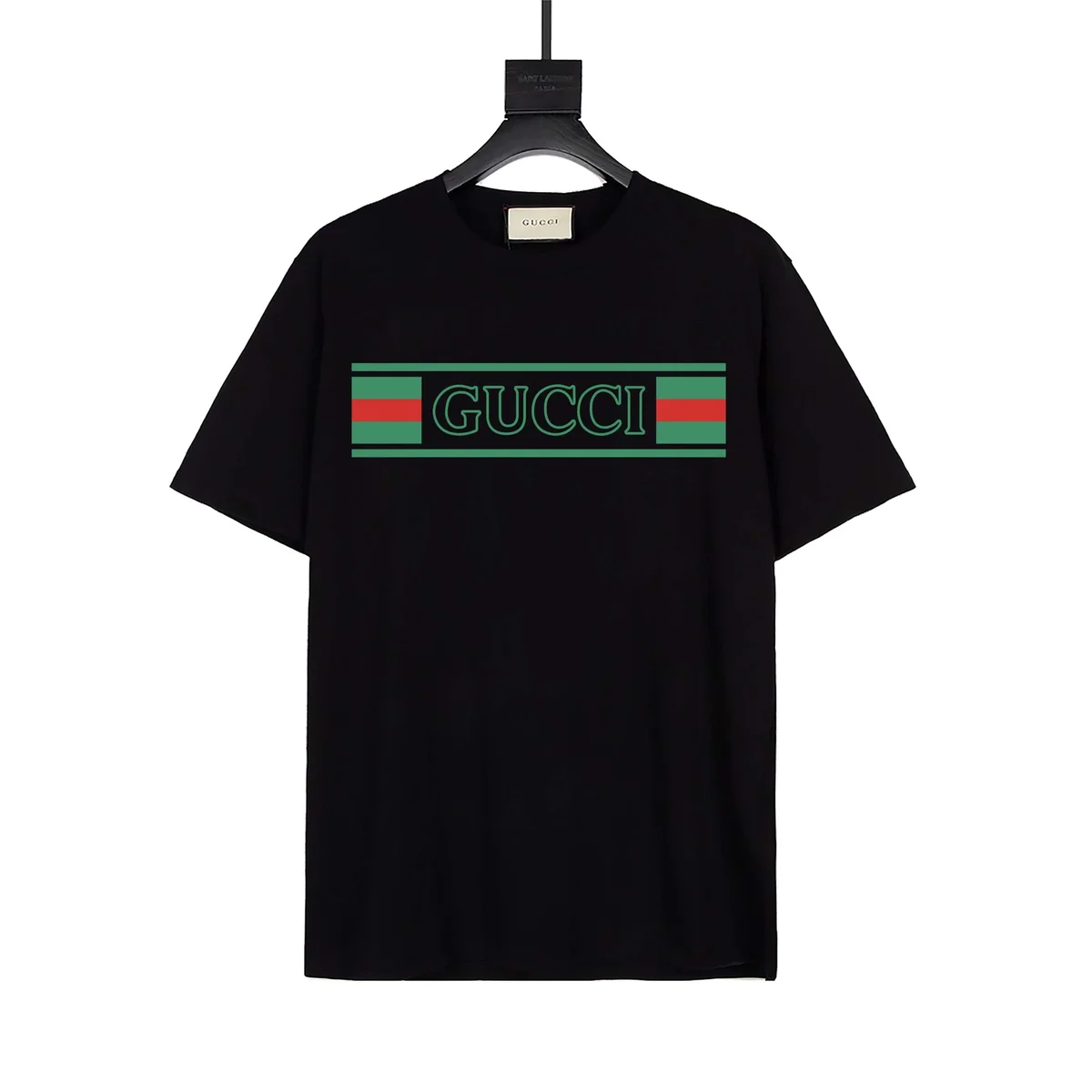 Gucci Gucci Classic Logo Black T-Shirt Black - 1