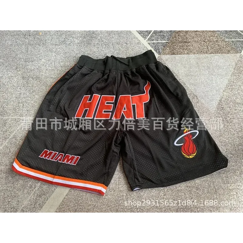 Other Miami Heat Basketball Shorts Black Black - 1