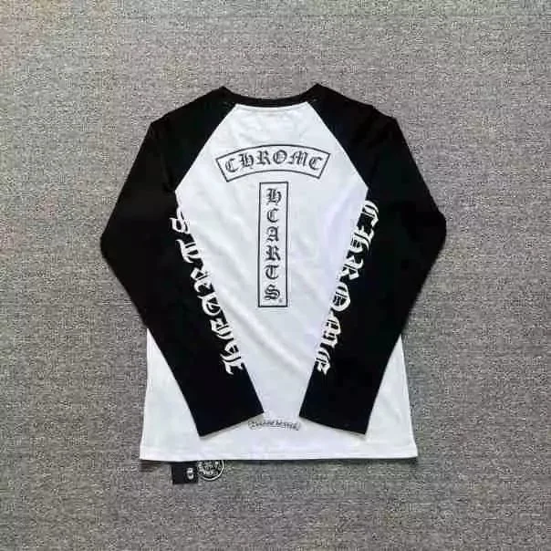 Chrome Hearts Chrome Hearts CH Cross Long Sleeve T-Shirt White/Black White - 1