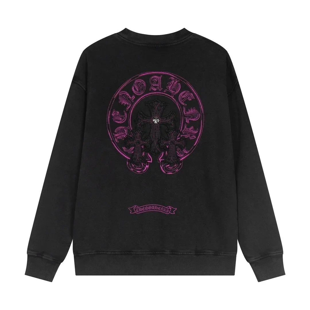 Chrome Hearts Chrome Hearts CH Cross Black/Pink Sweatshirt Black