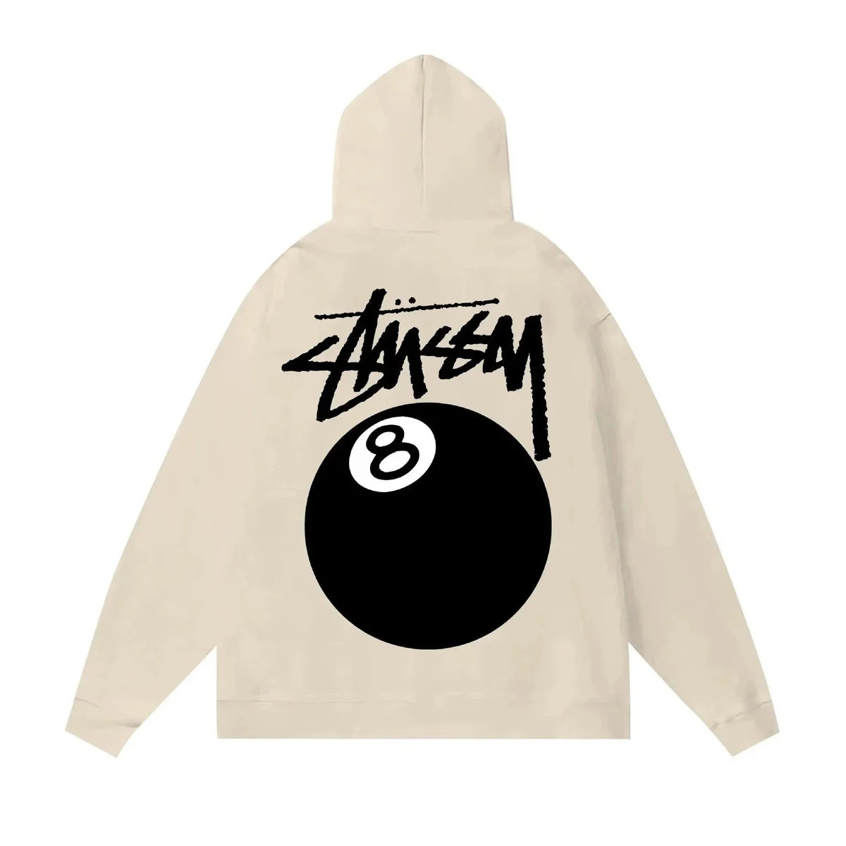 Stussy Stussy Stüssy 8-Ball Hoodie Cream Cream - 1