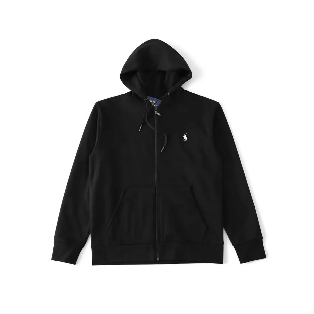 Polo Ralph Lauren Polo Ralph Lauren Black Zip-Up Hoodie Black - 1