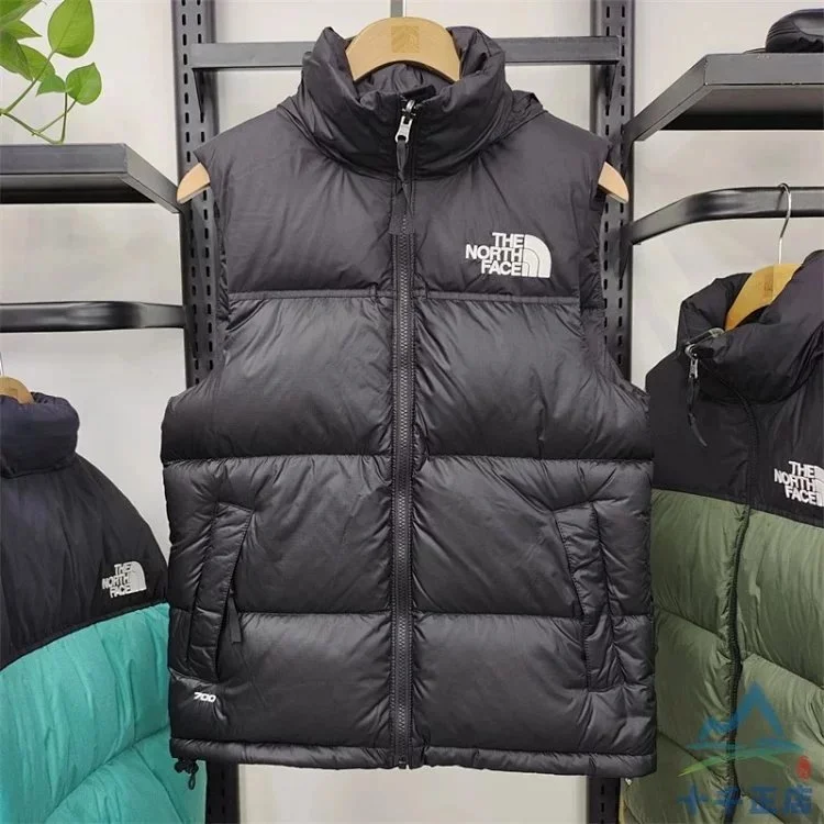 The North Face The North Face Nuptse Black Puffer Vest Black - 1
