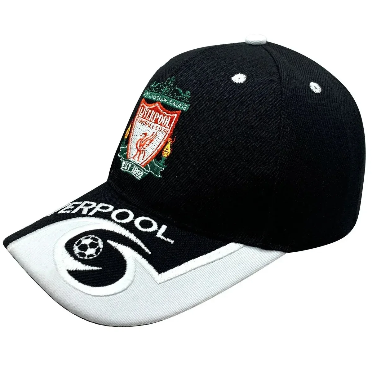Other Liverpool FC Black & White Cap Black - 1