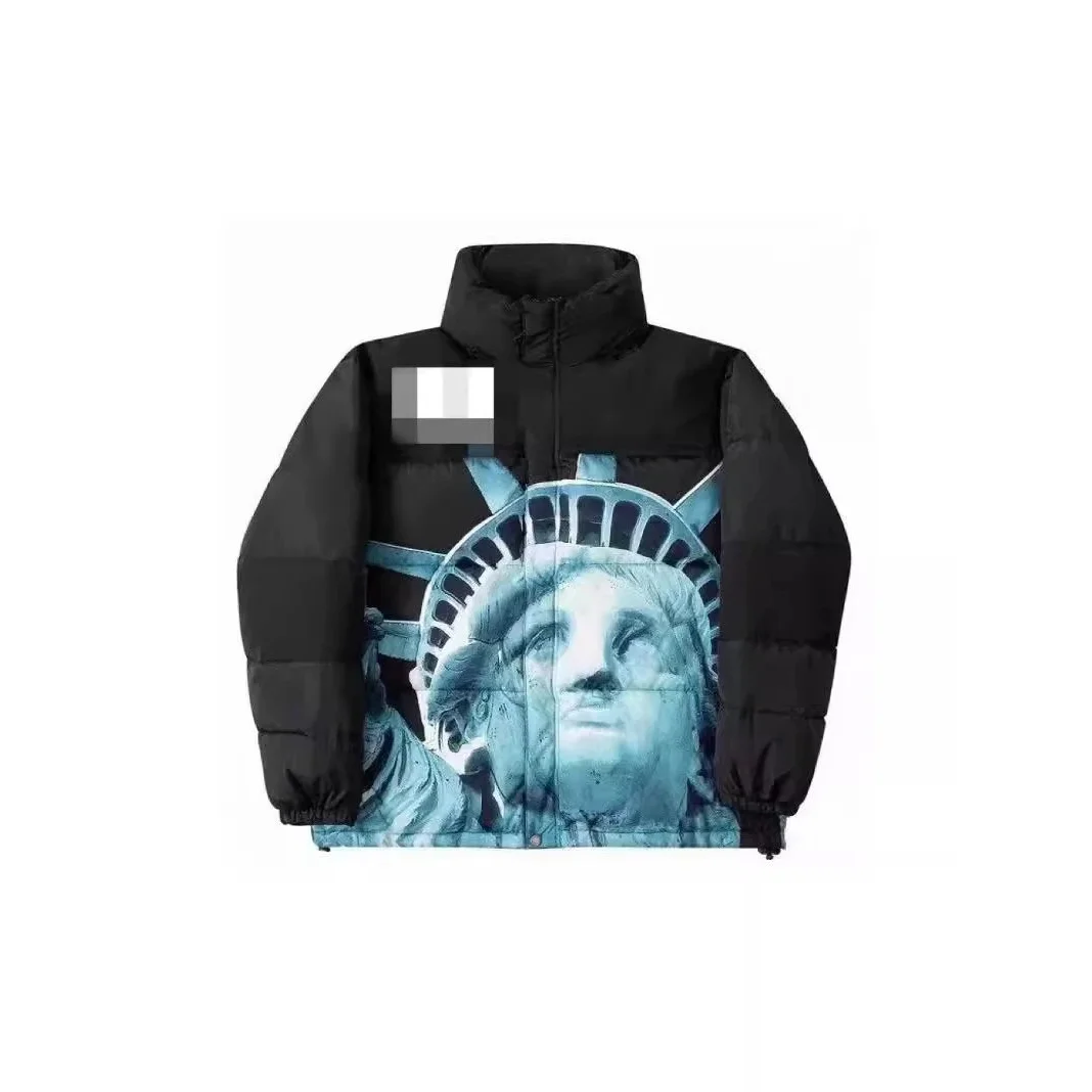 Other Statue of Liberty Black Puffer Jacket Black - 1
