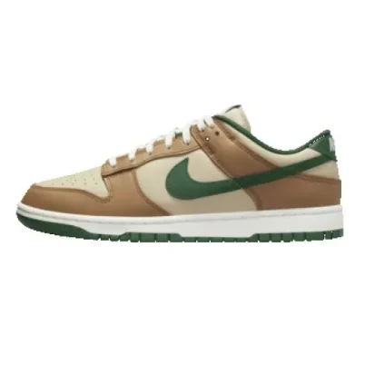 Nike Nike Dunk Low Brown Green Sneaker Brown