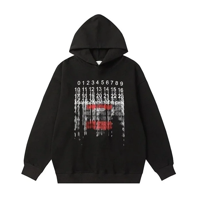 Maison Margiela Maison Margiela Black Tabi Hoodie Black - 1
