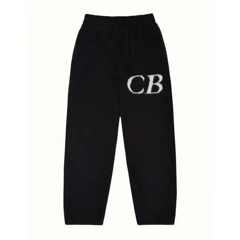 Other BB006 Black/White CB Logo Sweatpants Black - 1