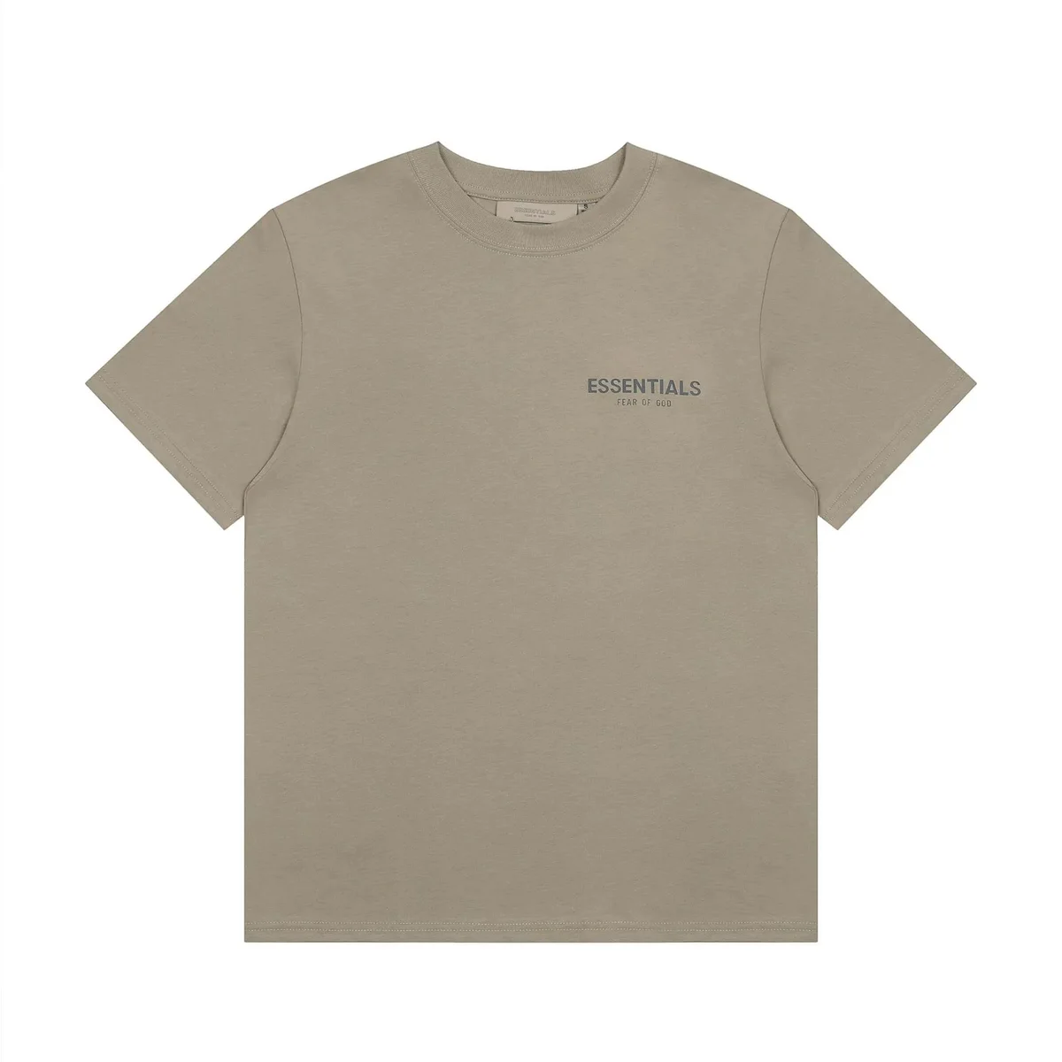Fear of God Fear of God Essentials T-Shirt 2301 Brown T-Shirt Brown - 1
