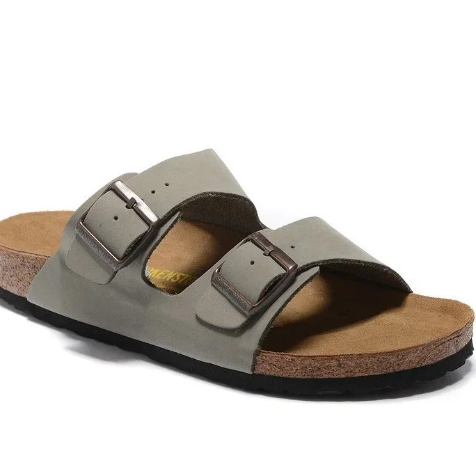 Birkenstock Birkenstock Arizona Classic凉鞋麂皮灰 Sandals Grey - 1