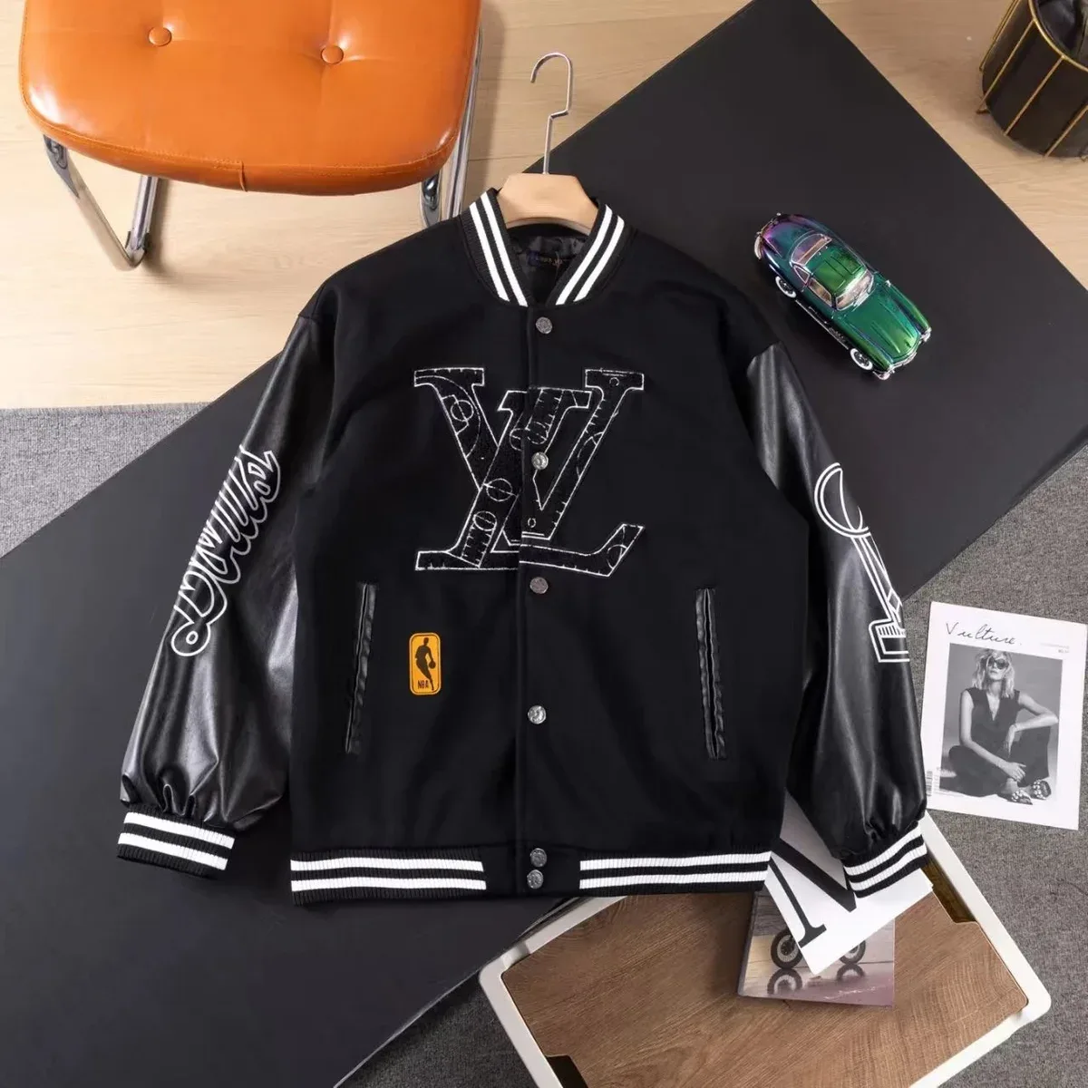 Louis Vuitton Louis Vuitton LV Trainer Black Jacket Black