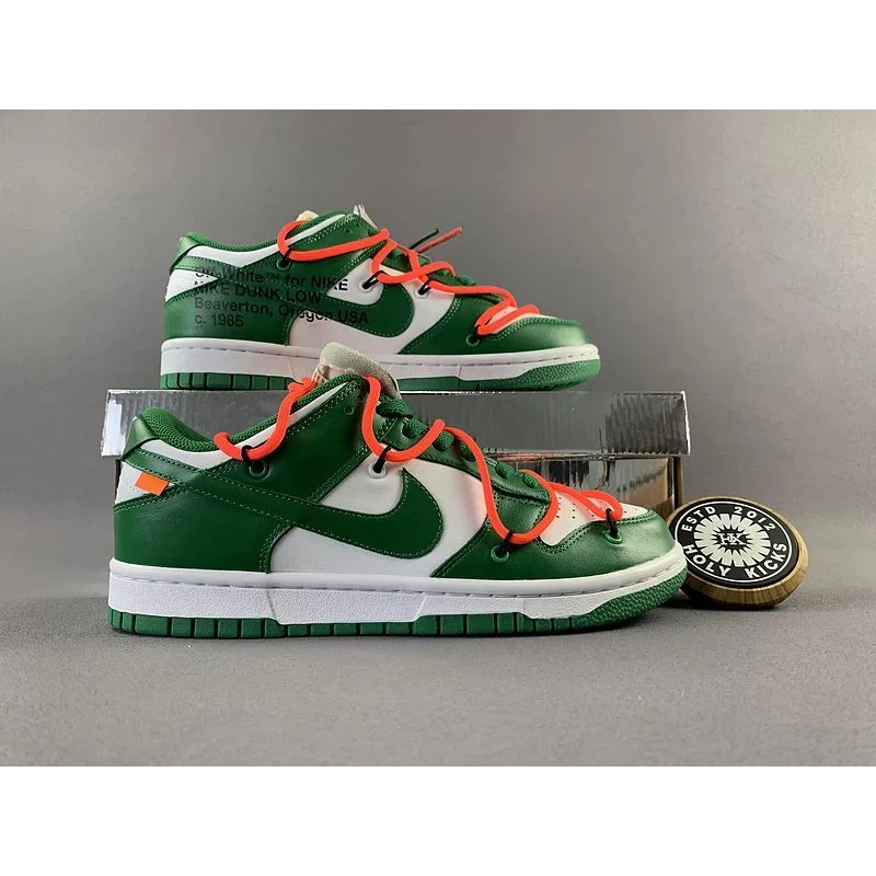 Nike Nike Off-White Dunk Low Pine Green Sneakers Green