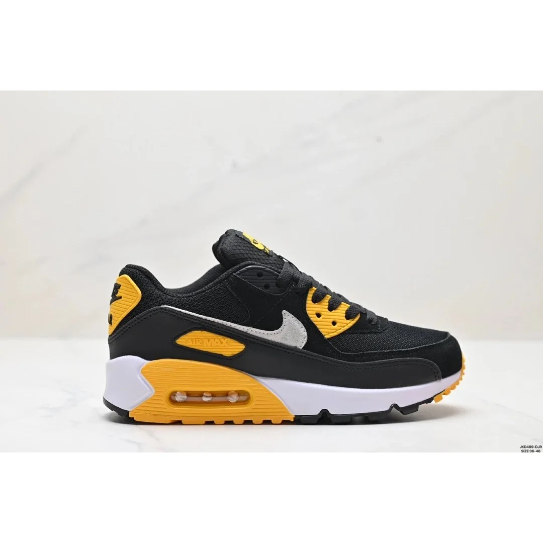 Nike Nike Air Max 90 Black/Yellow Sneakers Black - 1