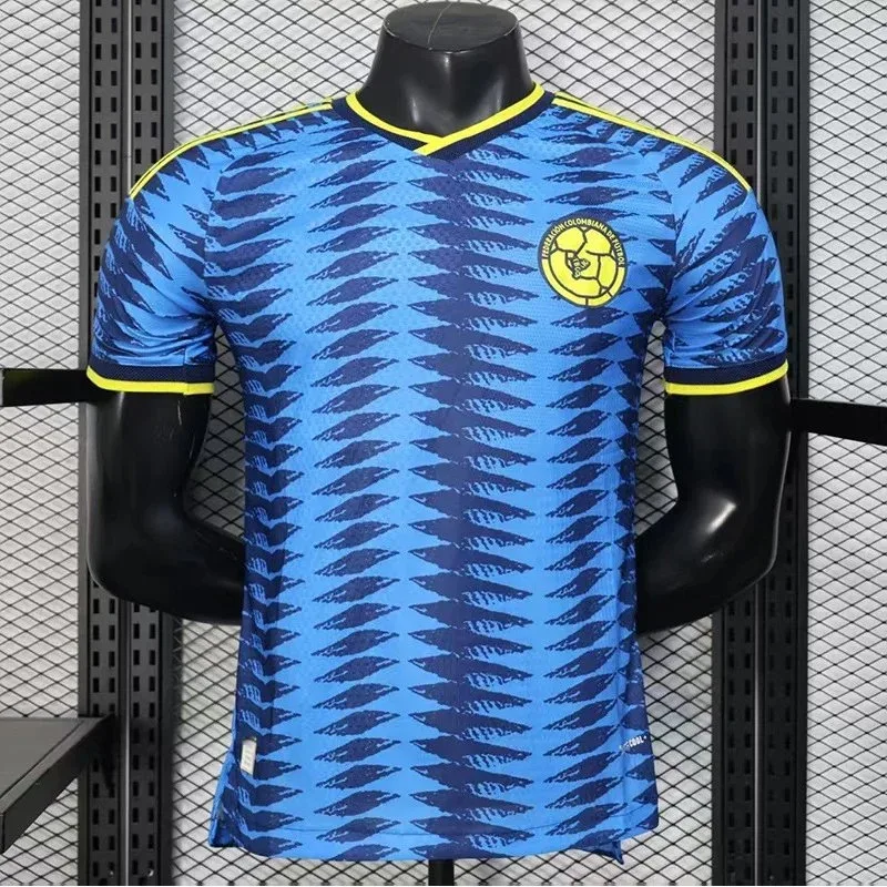 Adidas Adidas Classic Football Colombia Jersey Blue/Yellow Blue - 1