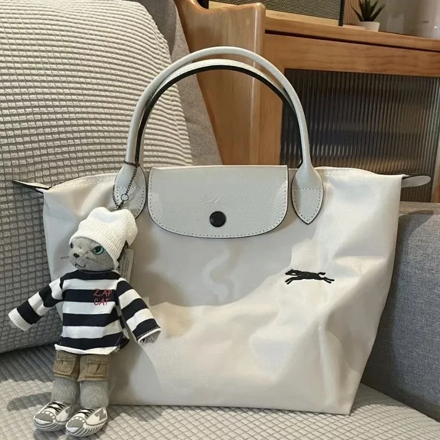 Longchamp Longchamp Le Pliage Anniversary Pink White Tote Bag Pink - 1