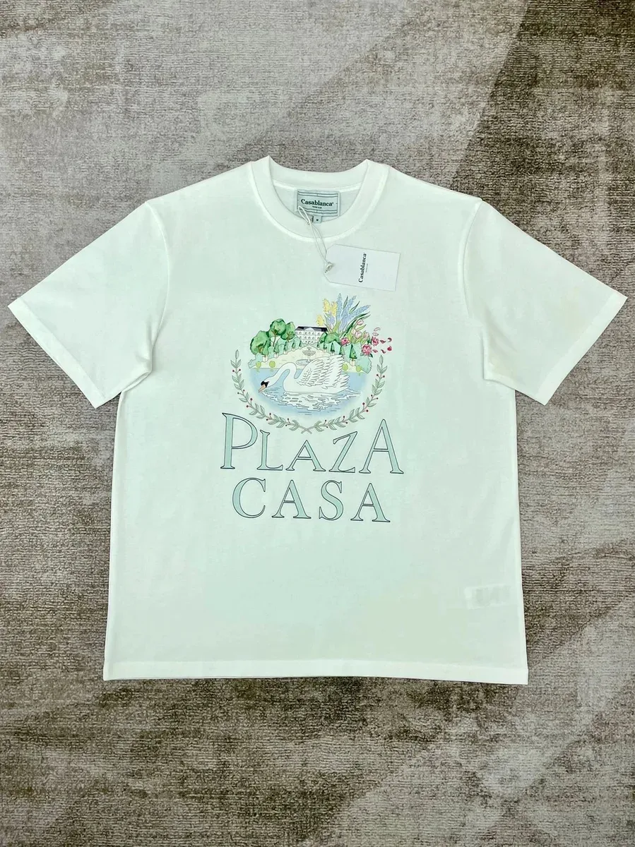Casablanca Casablanca Plaza Casa White T-Shirt White