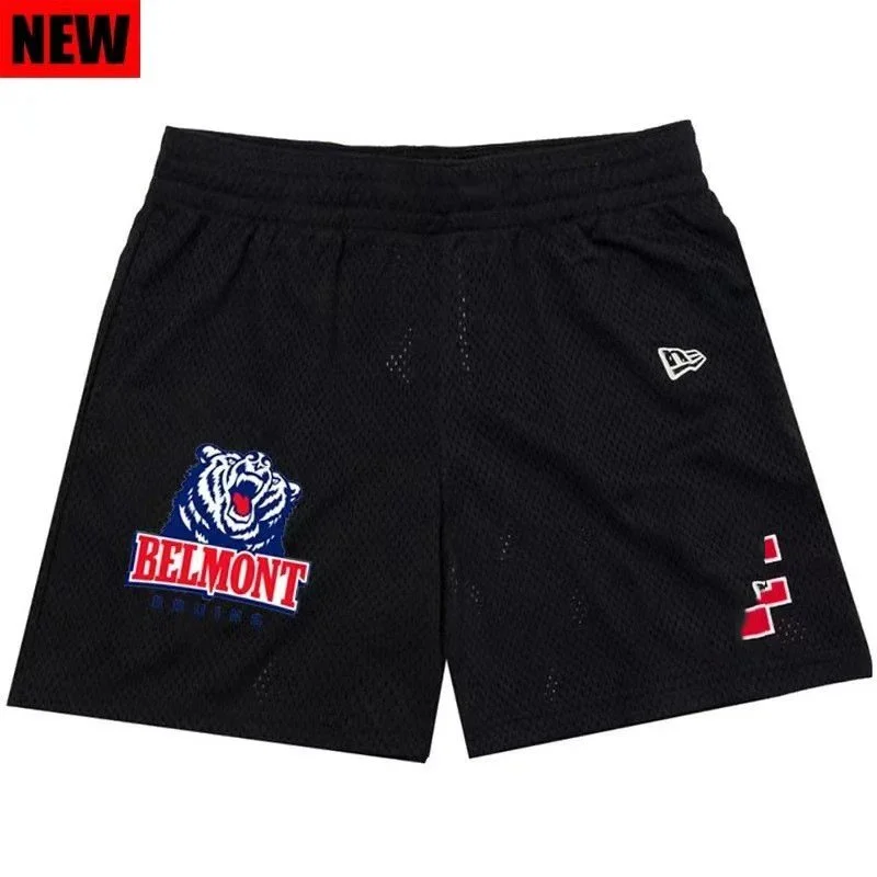 New Era New Era Belmont Bruin Bear Black Shorts Black - 1