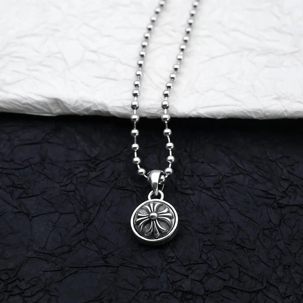 Chrome Hearts Chrome Hearts CH Cross B15 Silver Necklace Silver - 1