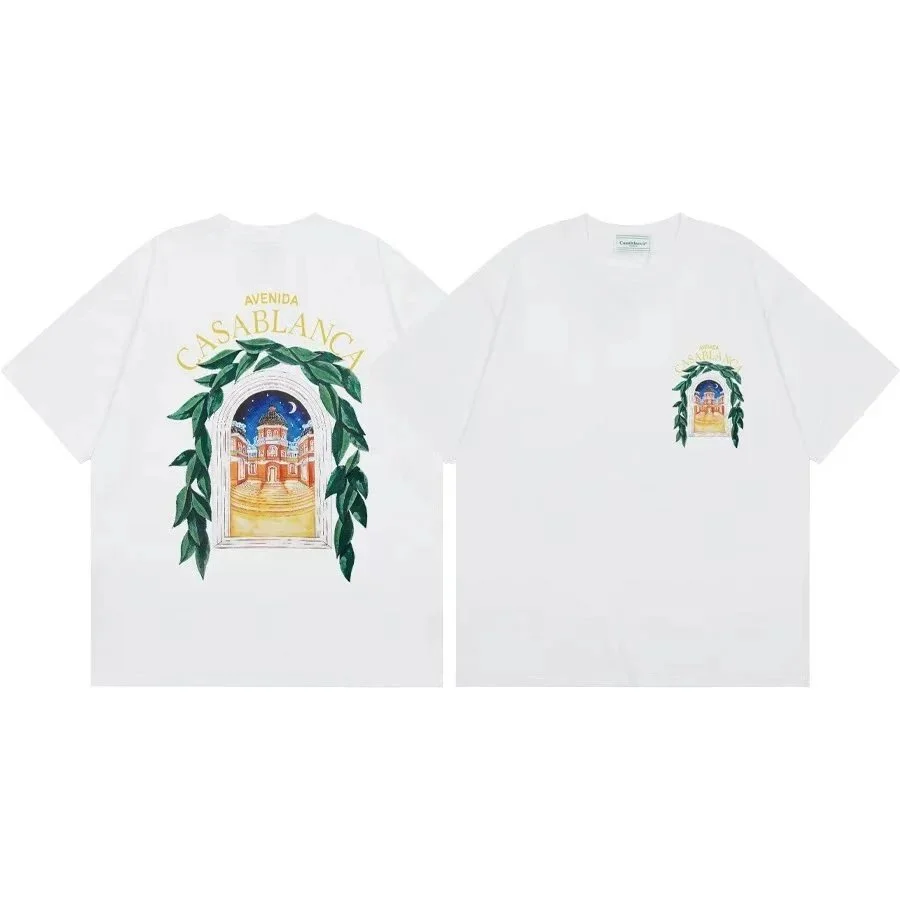 Other White Avenida Casablanca Printed T-Shirt White - 1