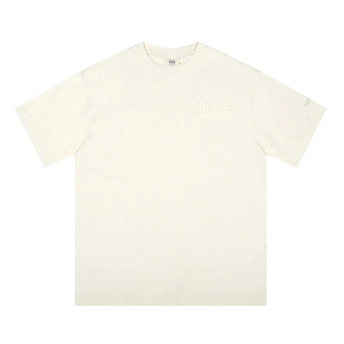 Broken Planet Broken Planet Cream 'Broken Planet' T-Shirt Cream - 1