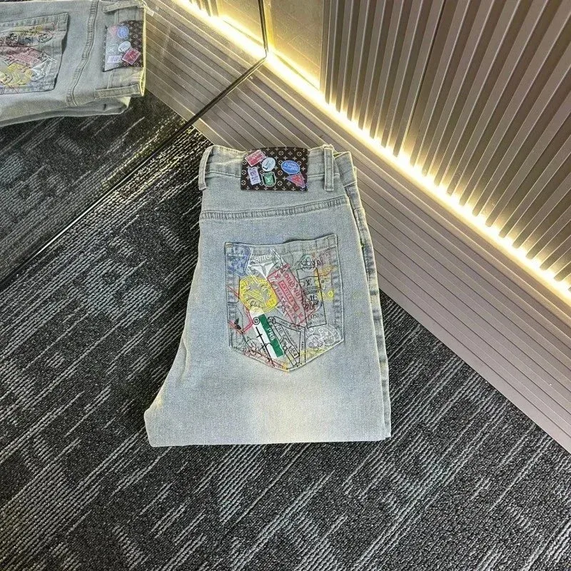 Louis Vuitton Louis Vuitton Tabi A9 Light Wash Jeans Blue