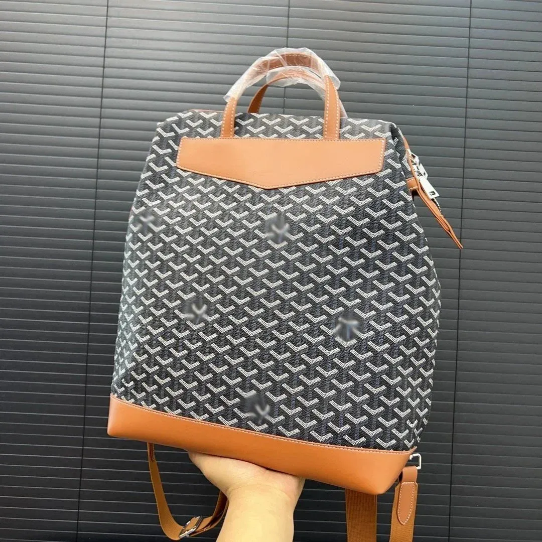 Goyard Goyard YARD Backpack Black & Tan Canvas Black - 1