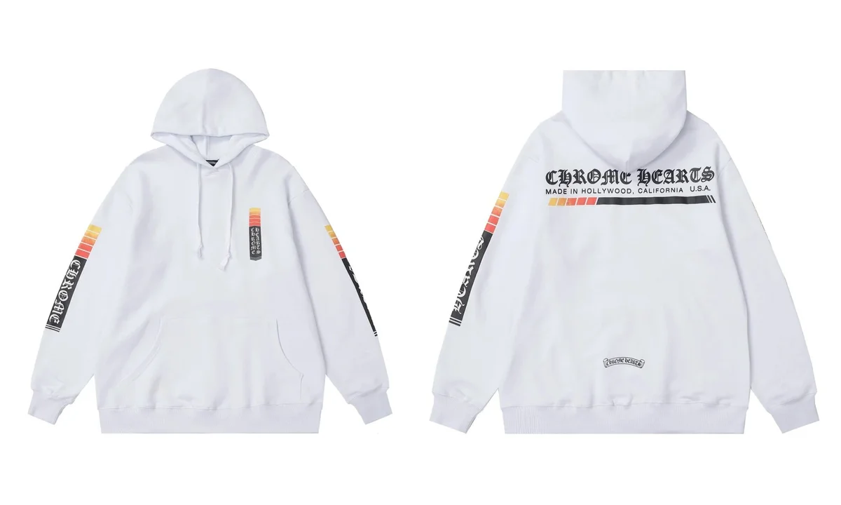 Chrome Hearts Chrome Hearts White CH Cross Hoodie White - 1