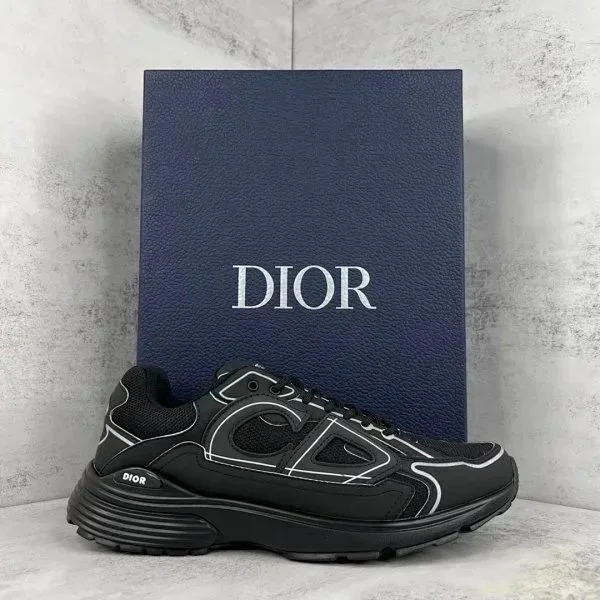 Dior Dior Dior Book Tote 21 Black Sneakers Black - 1