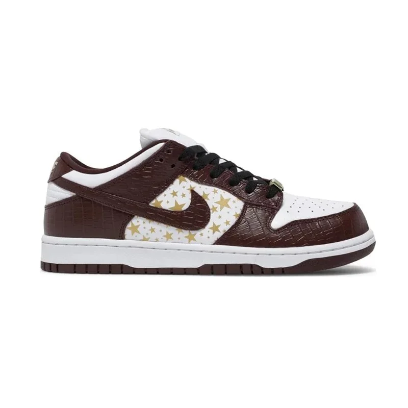 Nike Supreme x Nike Dunk Low Brown DH3228-103 Sneakers Brown - 1