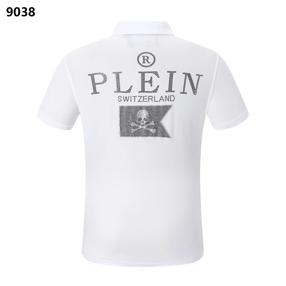 Philipp Plein Philipp Plein Skull White Polo Shirt White