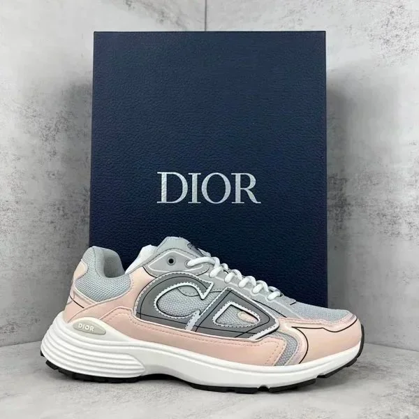 Dior Dior Dior Book Tote 27 Pink & Grey Sneakers Pink - 1